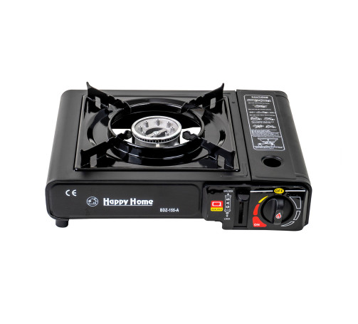 Black camping stove rental with automatic ignition