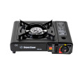 Black camping stove rental with automatic ignition Black camping stove rental with automatic ignition