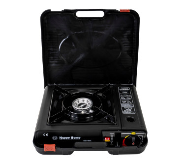Black camping stove rental with automatic ignition