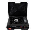 Black camping stove rental with automatic ignition Black camping stove rental with automatic ignition