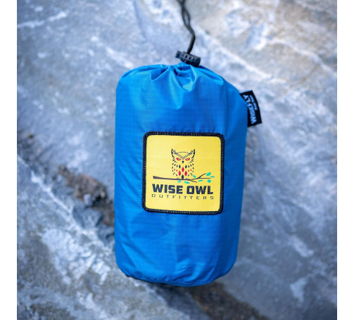 Supra tenta Wise Owl, protectie ploaie si UV, albastru