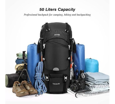 Inchiriere rucsac 50L, Hommie negru