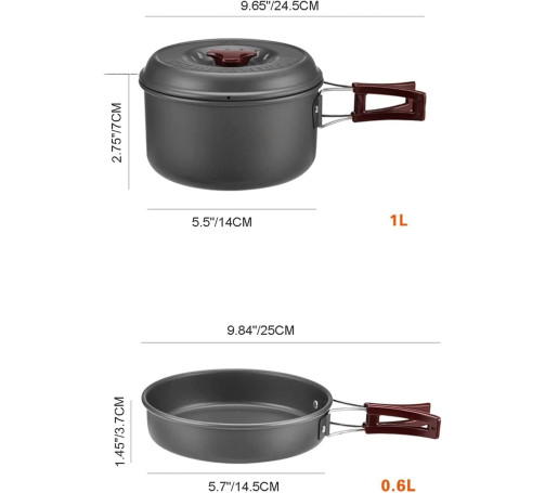 Bulin camping cooking set rental