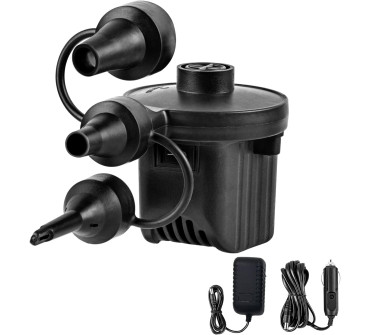 Portable electric pump rental, powered by car cigarette lighter socket