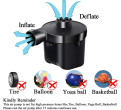 Portable electric pump rental, powered by car cigarette lighter socket
