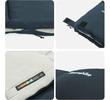 3-season sleeping bag rental, blue Naturehike