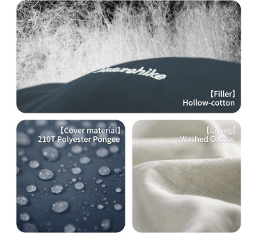 3-season sleeping bag rental, blue Naturehike