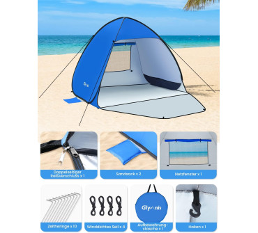 Glymnis Beach Shelter Pop Up