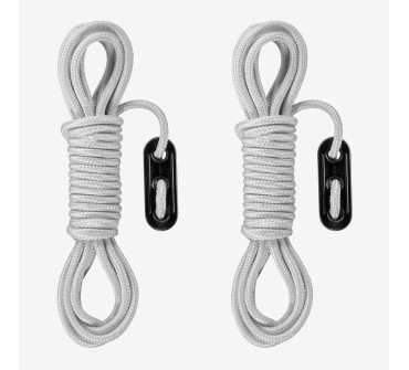 Stâlpi de camping pentru corp și adăpost aluminiu x 2, 200cm