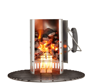 Rental of Weber charcoal chimney starter, diameter 14.5 cm, height 20.5 cm