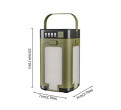 Rental: Solar & USB-C Rechargeable LED Camping Lamp with 4 Foldable Panels Rental: Solar & USB-C Rechargeable LED Camping Lamp with 4 Foldable Panels