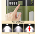 Inchiriere Lampa Camping LED Reincarcabila Solar & USB-C cu 4 Panouri Rabatabile